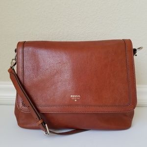 Fossil Sydney Leather Shoulder Bag